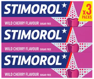 Stimorol Wild cherry 3-pak