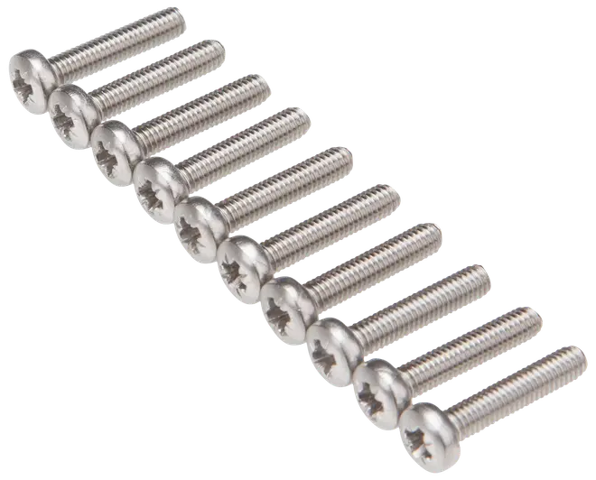 MASKINSKRUV A4 PH M4X20 10 ST
