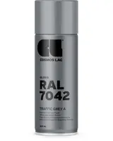 Lyserød glans spraymaling, 400 ml. Premium akryl, ultra-høj glans, hurtigtørrende, anti-dryp dyse. Velegnet til glatte, professionelle resultater. Cosmos Lac RAL 3015.