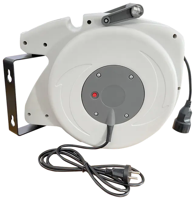Kabelvinda med automatisk upprullning 23 + 2 m