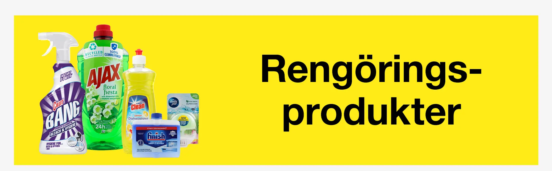 Länk till rengöringprodukter