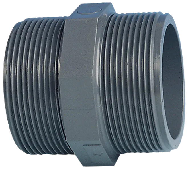 Övergångsnippel plast 3/4\"