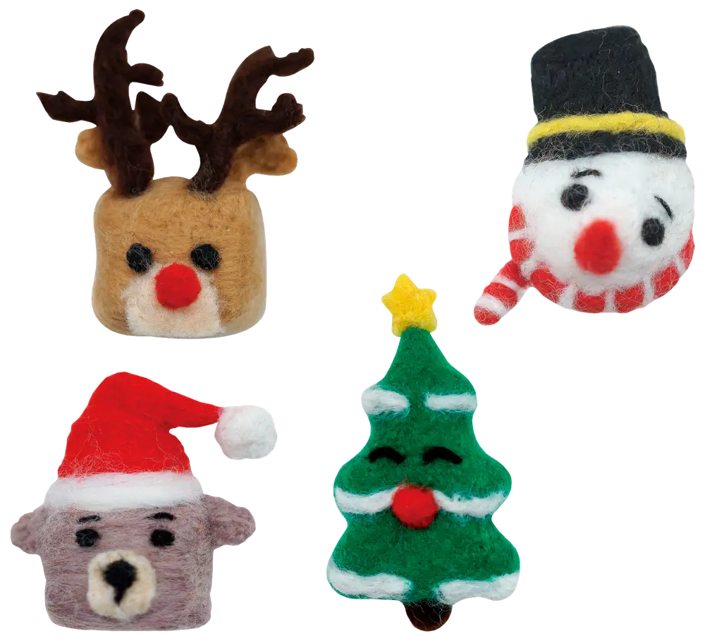 Filtset DIY julfigurer 
