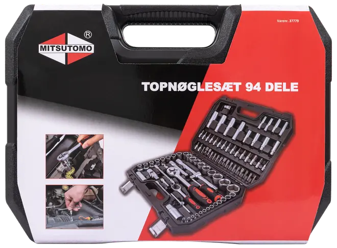 Mitsutomo hylsnyckelsats 94 delar