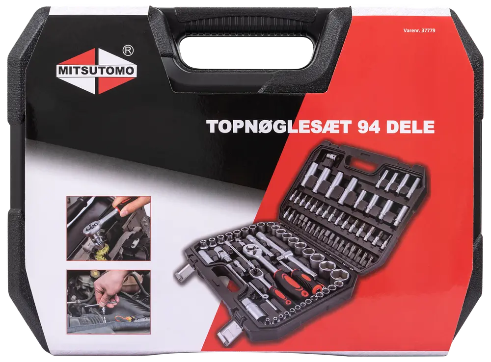 Mitsutomo hylsnyckelsats 94 delar