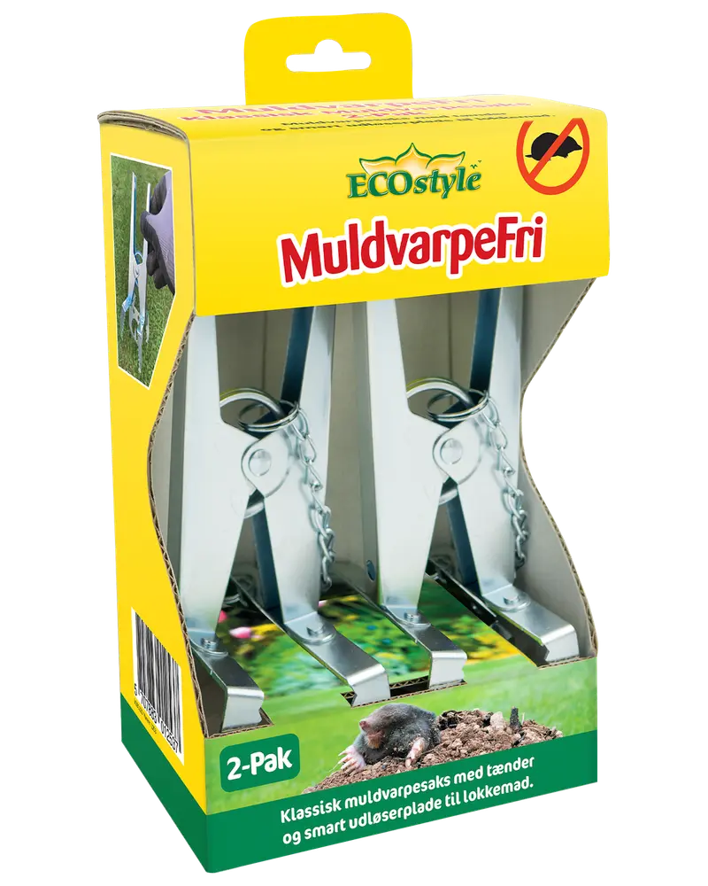 ECOstyle MuldvarpeFri klassisk 2-pak