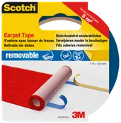 Scotch™ Tejp för mattor, avtagbar – 7 meter x 50 mm