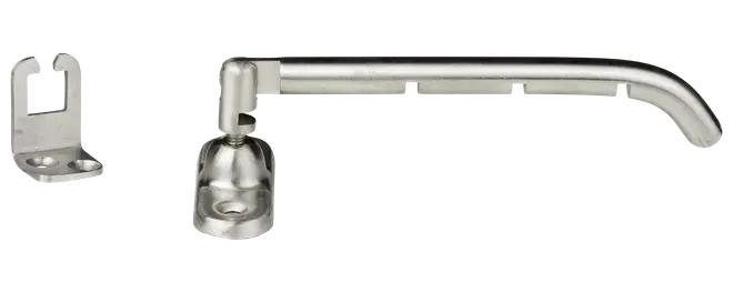 Vädringsbeslag - Borstad Stål