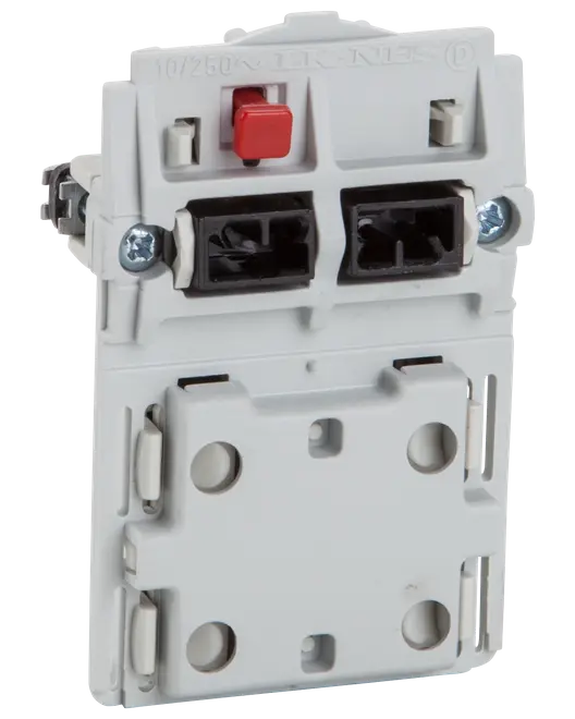 LK FUGA Stikkontakt dobbelt uden tangent