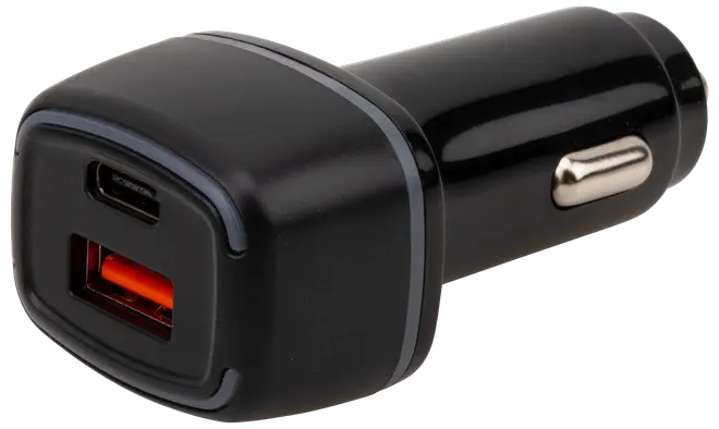 Mobilladdare dubbel för bil