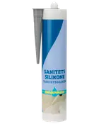 Droppen Sanitetssilikone 300 ml - grå