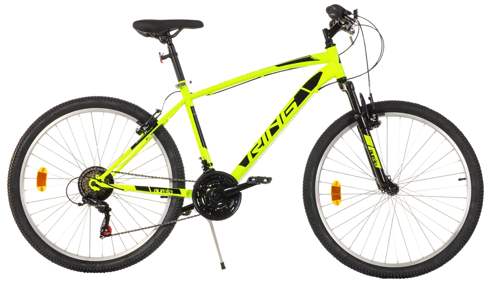 Aurelia 26" cykel med 18 gear - Fluo gul