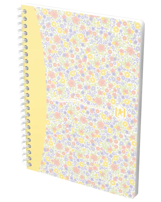 Oxford Floral A5 Linjerat