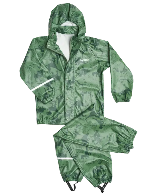 Regntøj til børn - grøn
