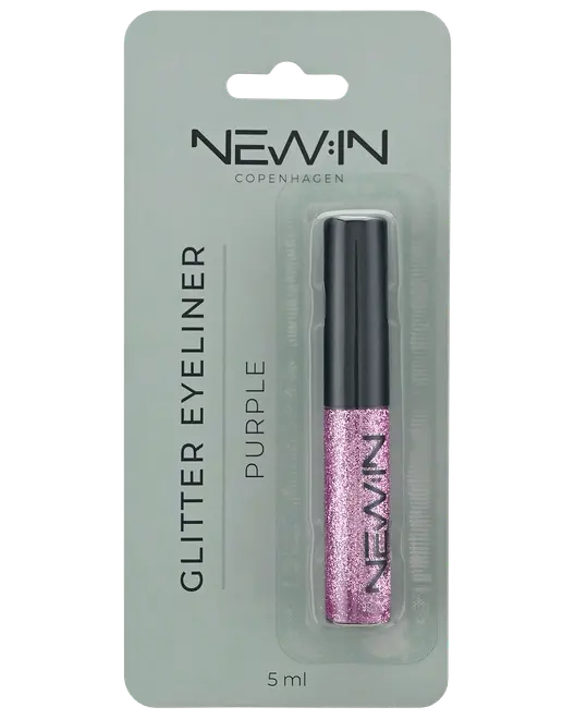 NEW:IN Eyeliner med glitter assorteret