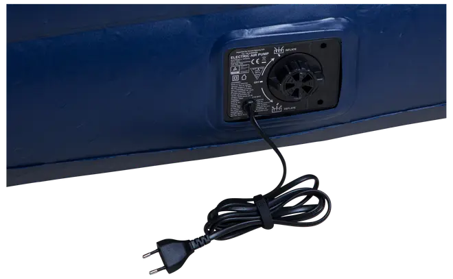 Luftmadrass m inbyggd pump