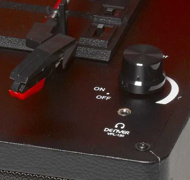 Denver Pladespiller Sort