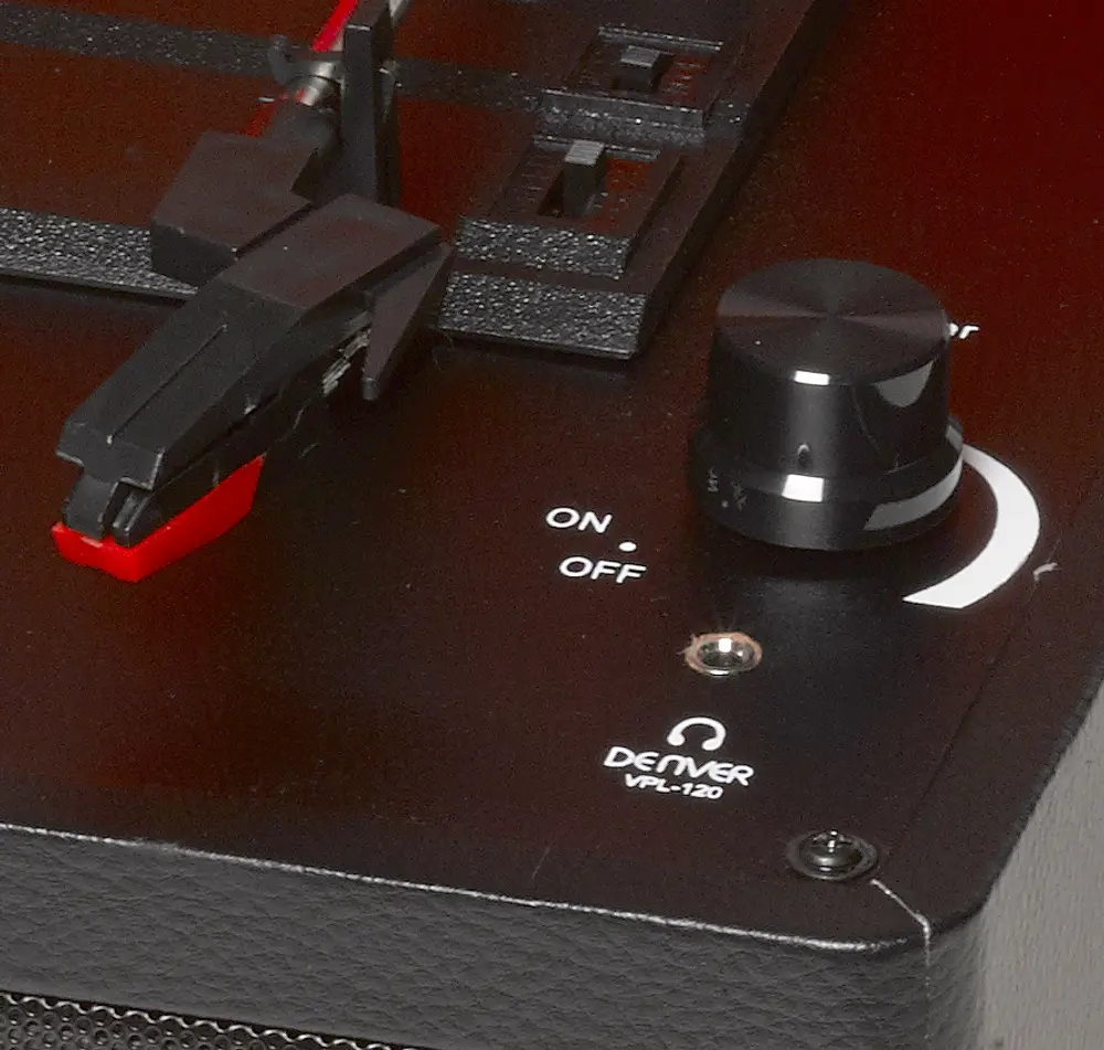 Denver Pladespiller Sort