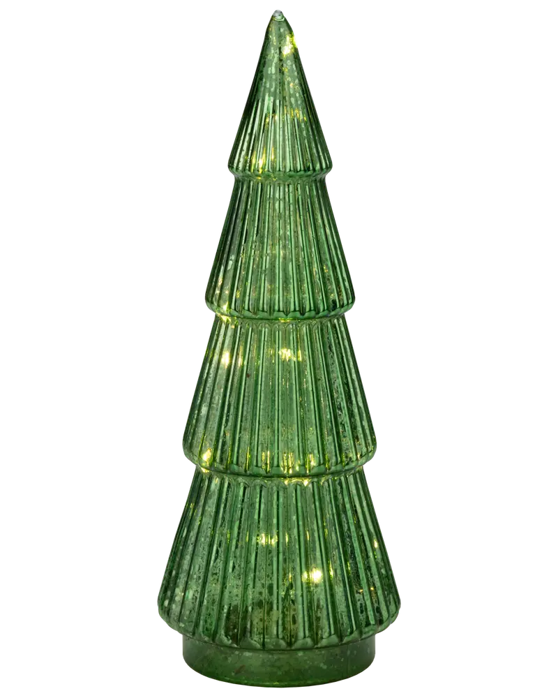 Julgran glas LED 22 cm 