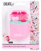 Lippod med læbepomade og lipgloss - Assorterede farver