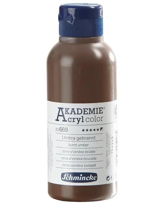 Akryl 250 ml brun