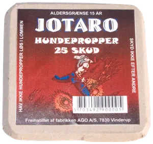 Hundeprop 4 x 25 skud