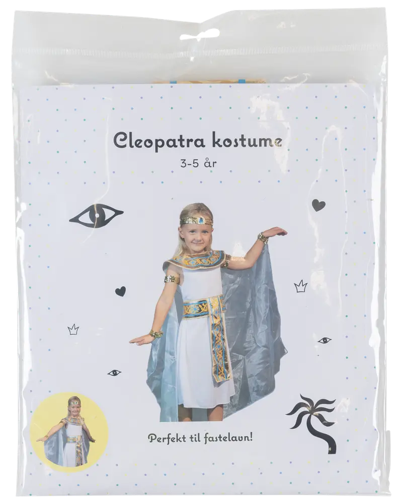 Kostym Cleopatra 3-5 år