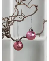 Julkulor rosa 16-pack 