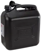 Bensindunk 20 l svart plast