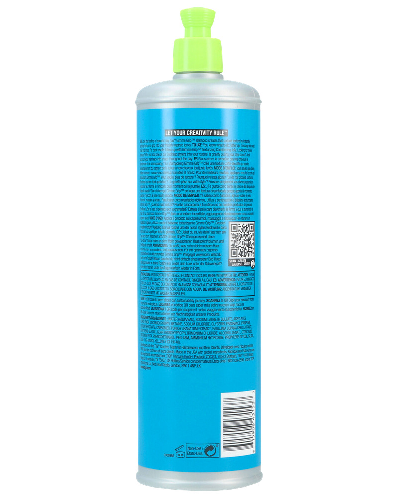 Tigi Shampoo 600 ml - Gimme Grip