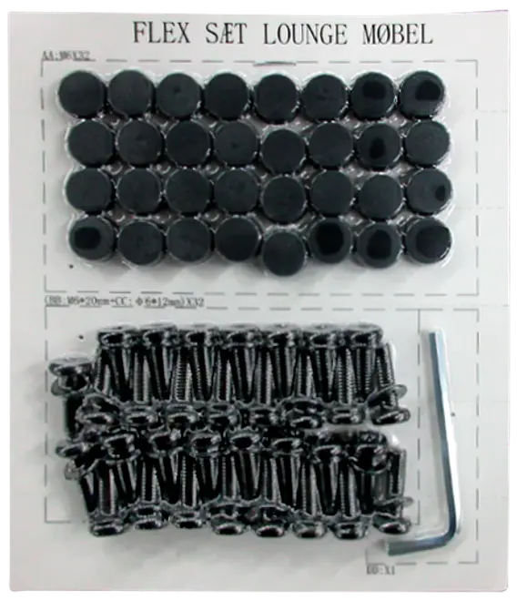 Skruvset för loungegrupp 41915