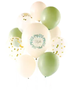Ballongbukett 10 st