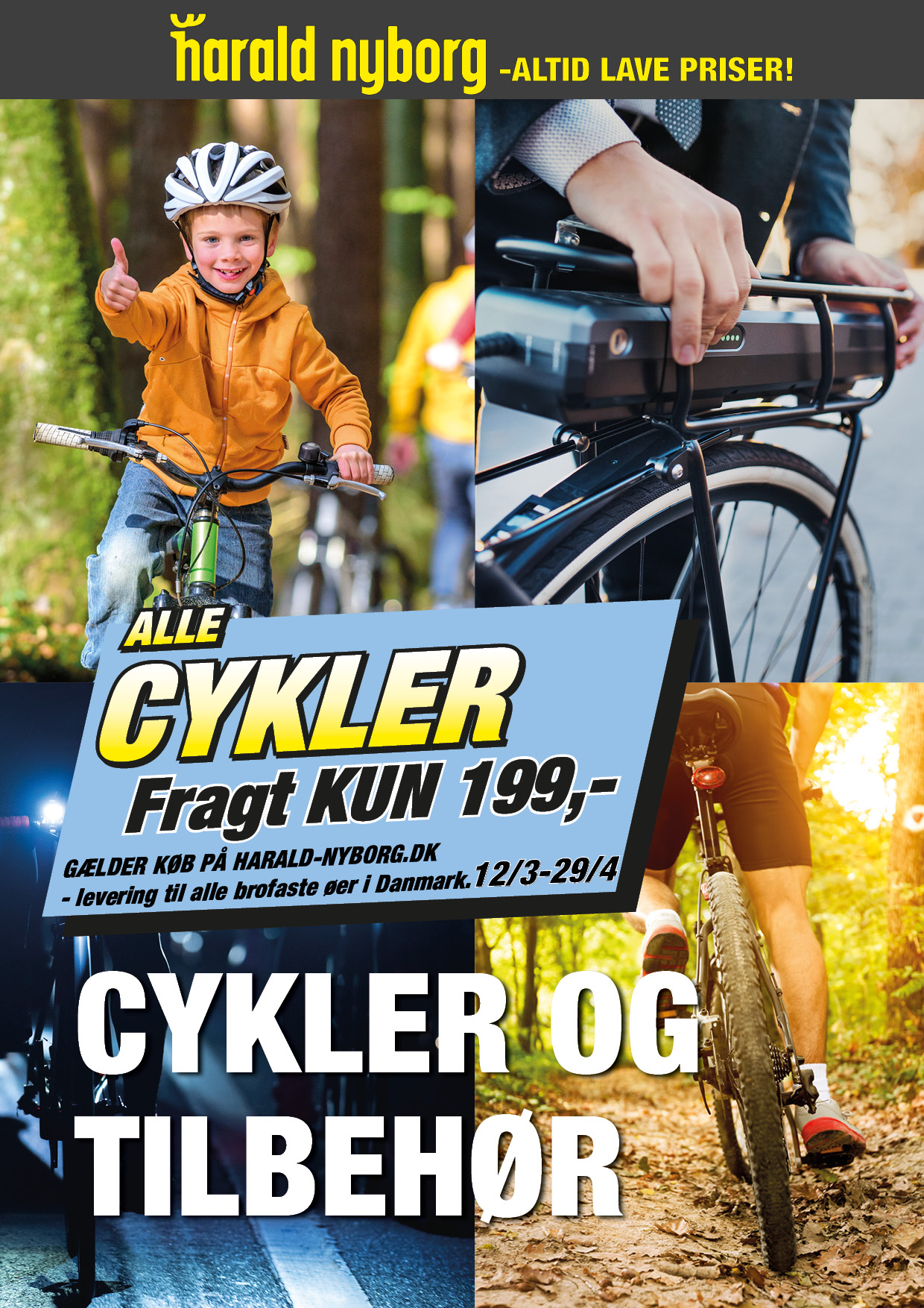 Cykler og tilbehør