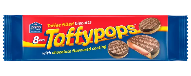 Lyons Toffypops 120 g - assorterede varianter