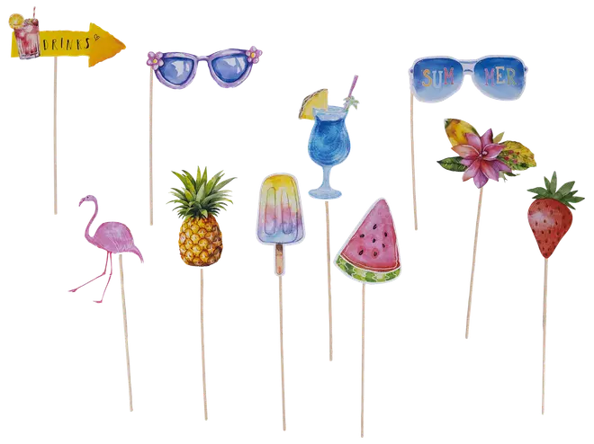 Sticks sommer motiver 10-pak
