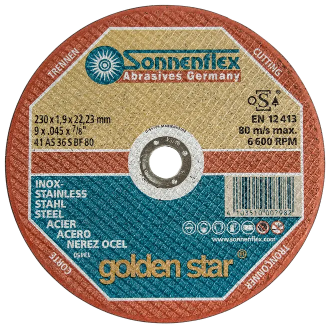 Sonnenflex Ø230 x 1,9 mm 10 st.