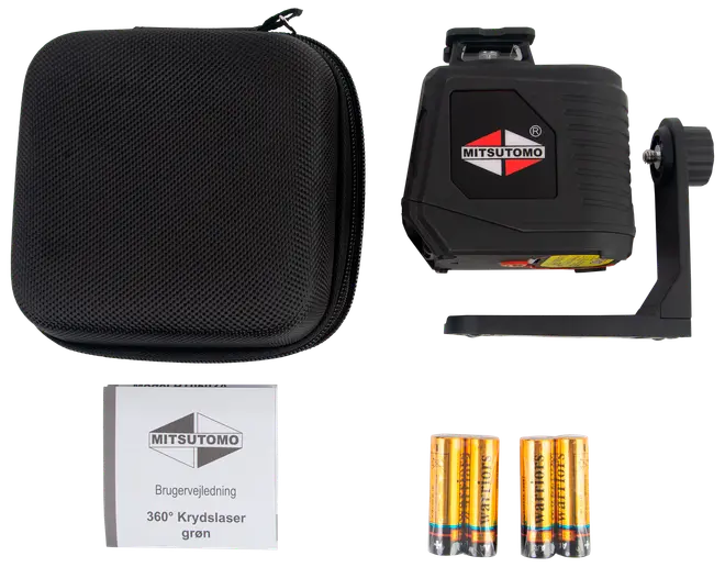 Mitsutomo krysslaser 360°
