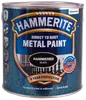 2,5L Hammerite metalmaling, sort hamret finish, direkte på rust, vandafvisende, antikorrosion, 8 års beskyttelse, ingen grunding nødvendig, hurtigtørrende.
