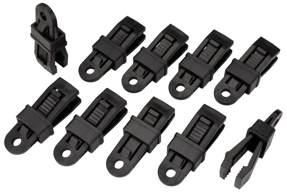 Presenningsklemme 10-pak