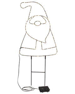 Spjut jultomte 43 cm - LED 