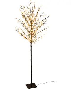 Ljusträd 350 LED blommor - 180 cm