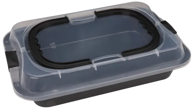 Ugnsform med lock 36,5 x 24,5 cm 