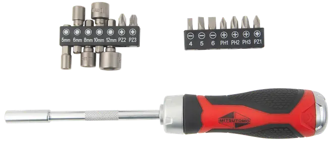 Spärrskruvmejsel - 15 delar