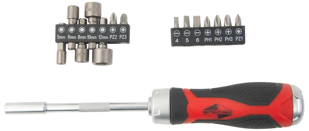 Spärrskruvmejsel - 15 delar