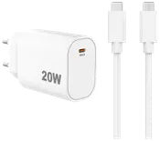 VANDENBERG Snabbladdare 20W - USB-C-kabel