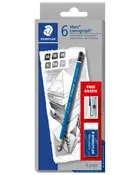Staedtler Mars Lumograph 6st