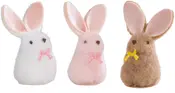 Påskehare H. 8 cm 3-pak