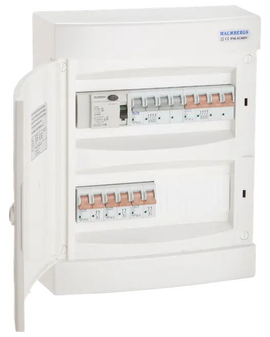 Normcentral färdigmonterat - 24 moduler