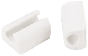 Kabelclips med tejp 20-pack