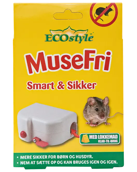 ECOstyle MuseFri Musefælde Smart & Sikker